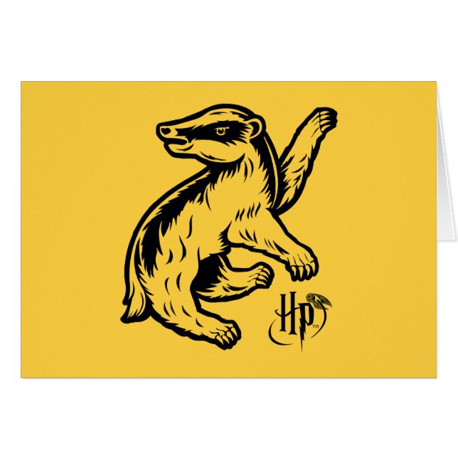Harry Potter | Icône Badger Hufflepuff (Devant horizontal)