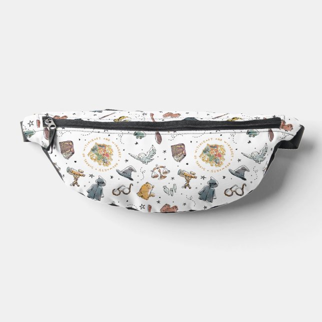 Harry Potter Icons Muster Bauchtasche (Ablage )