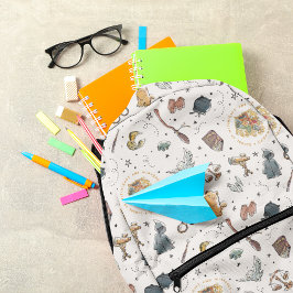 Harry Potter Icons Muster Bedruckter Rucksack