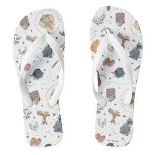 HARRY POTTER™ Icons-Muster Flip Flops