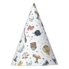 HARRY POTTER™ Icons-Muster Partyhütchen