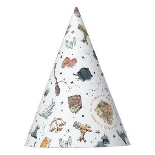 HARRY POTTER™ Icons-Muster Partyhütchen