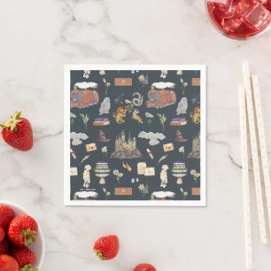 HARRY POTTER™   Icons Muster Serviette