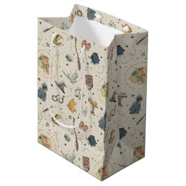 Harry Potter Icons Pattern - Baby Dusche Mittlere Geschenktüte