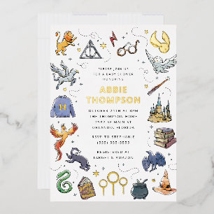 Harry-Potter-Ikone-Baby-Party Folieneinladung