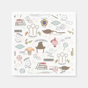 HARRY POTTER™ Kleines Magie-Muster Serviette