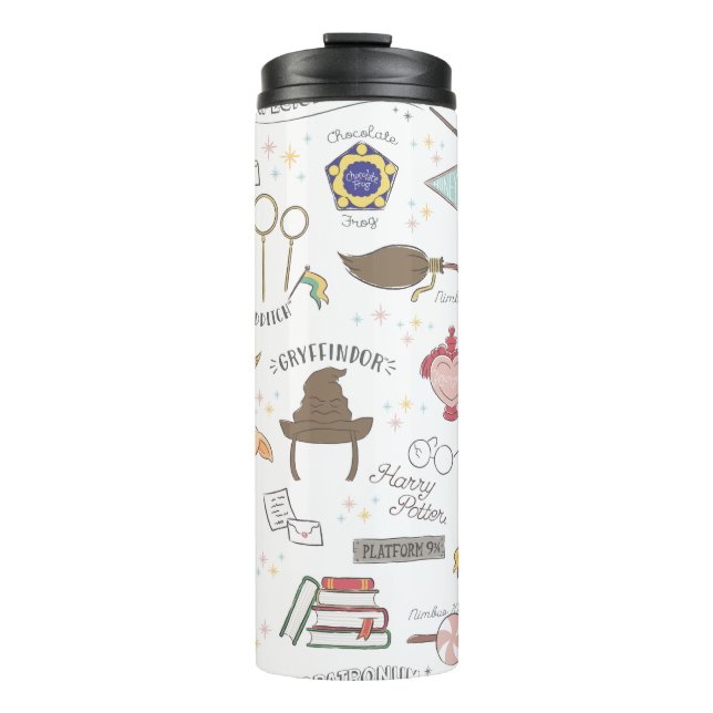 HARRY POTTER™ Kleines Magie-Muster Thermosbecher (Vorderseite)