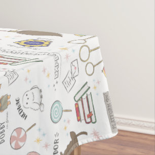 HARRY POTTER™ Kleines Magie-Muster Tischdecke