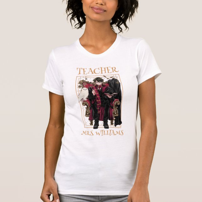 HARRY POTTER™ Lehrer | Anime HARRY POTTER™-Sitze T-Shirt (Vorderseite)