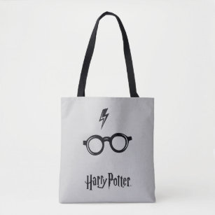 Harry Potter   Lightning Scar and Glasses Tasche