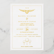 Harry Potter Magical Watercolor Wedding