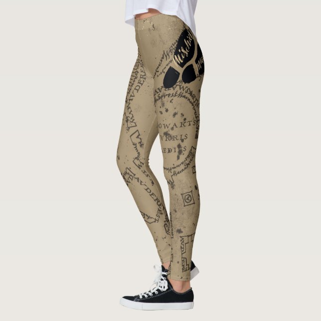 Harry Potter | MISCHIEF MANAGED™ Map Footprints Leggings (Links)