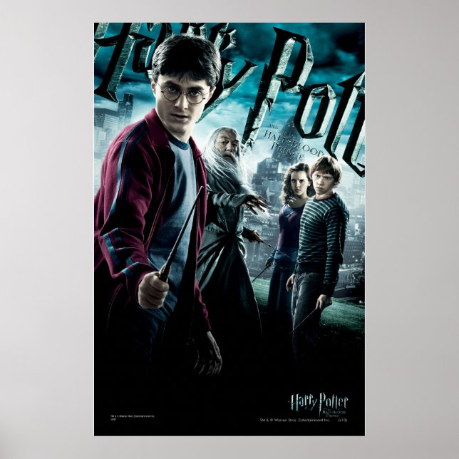 Harry Potter mit Dumbledore Ron und Hermione 1 Poster (Vorne)