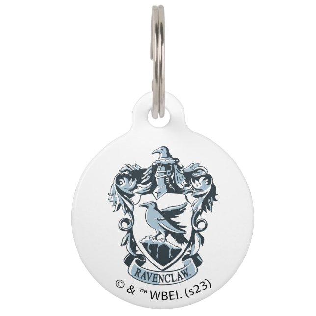 Harry Potter | Modernes Ravenclaw-Wappen Haustiermarke (Vorderseite)
