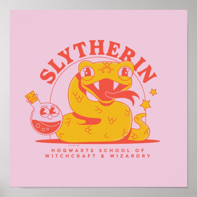 HARRY POTTER™ | Niedlich SLYTHERIN™ Hogwarts Schoo Poster (Vorne)
