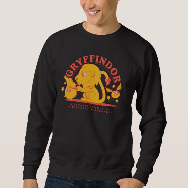 HARRY POTTER™ | Niedliche GRYFFINDOR™ Hogwarts Sch Sweatshirt (Vorderseite)