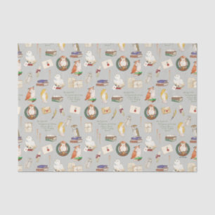 HARRY POTTER™   Owl Letter Pattern Seidenpapier