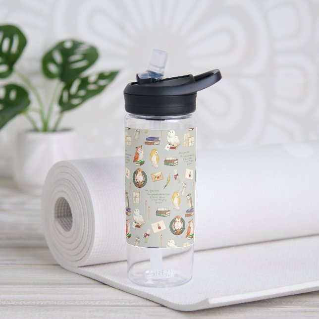 HARRY POTTER™ | Owl Letter Pattern Trinkflasche (Yoga)