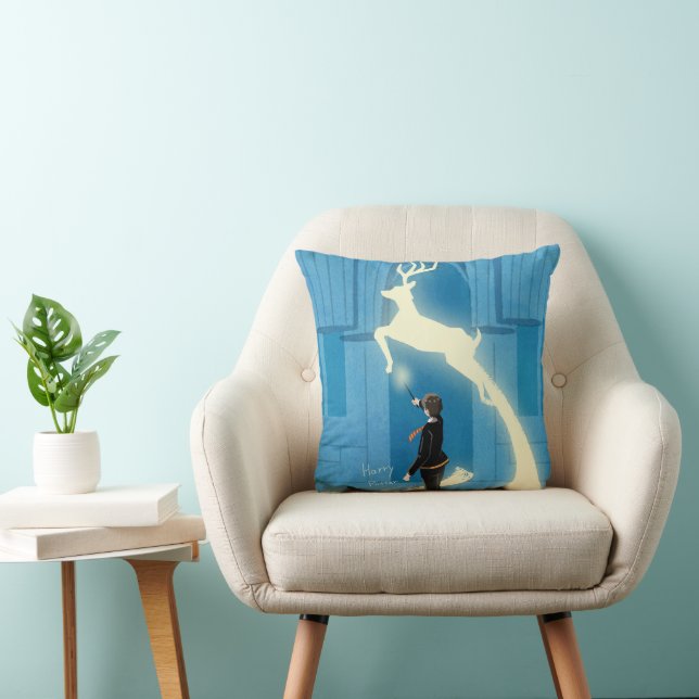 HARRY POTTER™ Patronus-Gemälde Kissen (Stuhl )