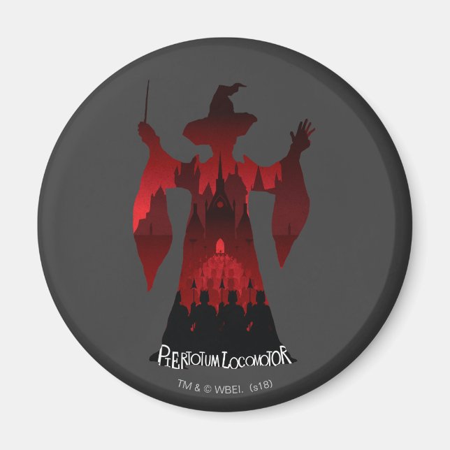 Harry Potter | Professor McGonagalls Statuenarmee Magnet (Vorne)