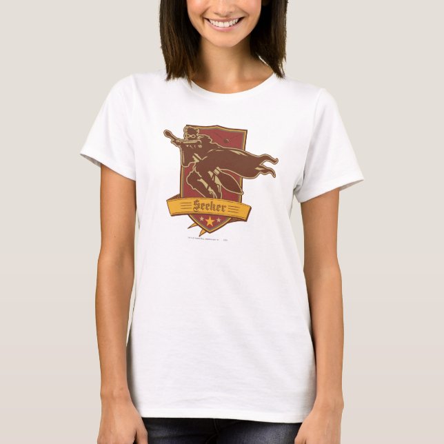 Harry Potter | QUIDDITCH™ Wappen suchen T-Shirt (Vorderseite)