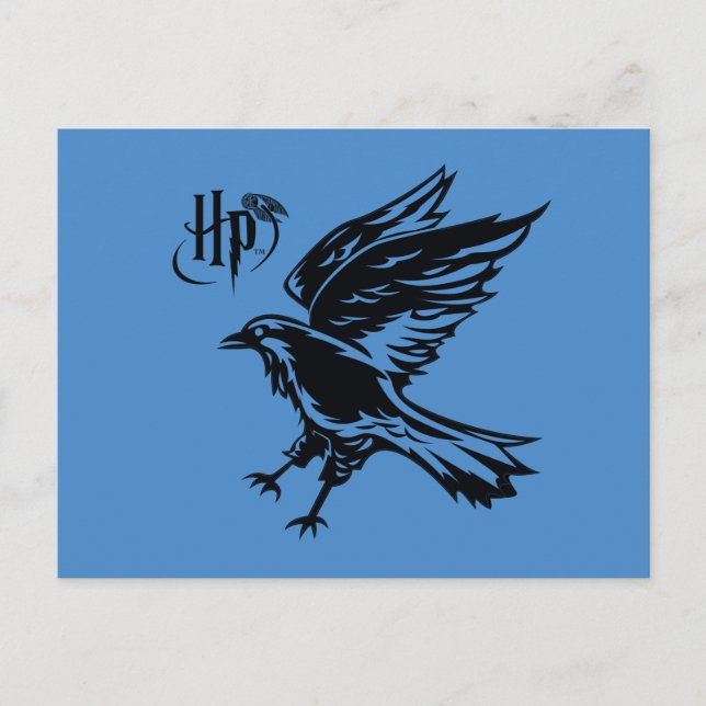 Harry Potter | Ravenclaw Eagle Icon Postkarte (Vorderseite)