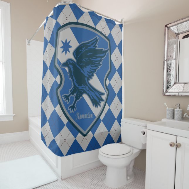 Harry Potter | Ravenclaw House Pride Wappen Duschvorhang (Beispiel)