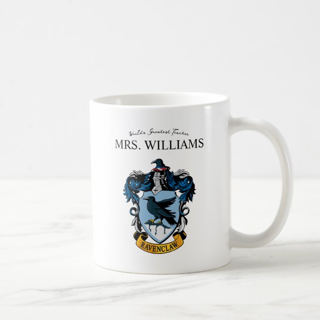 Harry Potter | Ravenclaw-Lehrer Personalisiert Kaffeetasse (Rechts)