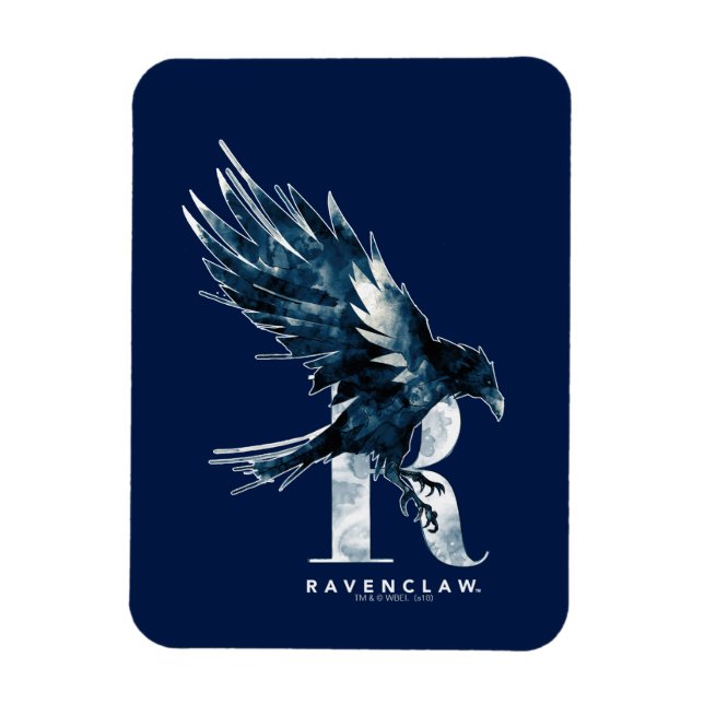 Harry Potter | RAVENCLAW™ Raven Watercolor Magnet (Vertikal)