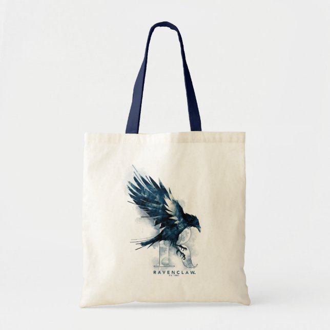 Harry Potter | RAVENCLAW™ Raven Watercolor Tragetasche (Vorne)