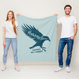 Harry Potter   RAVENCLAW™ Silhouette Typografie Fleecedecke