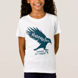 Harry Potter   RAVENCLAW™ Silhouetten-Typografie T-Shirt