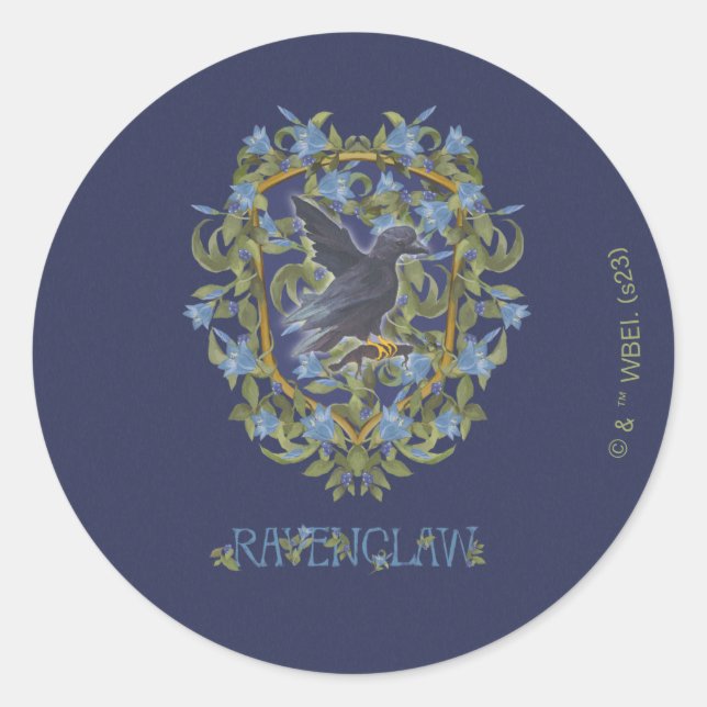HARRY POTTER™ | RAVENCLAW™ Wappen Runder Aufkleber (Vorderseite)