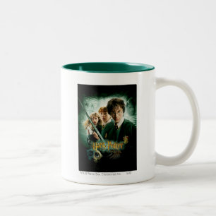 Harry Potter Ron Hermine Dobby Gruppenbild Zweifarbige Tasse