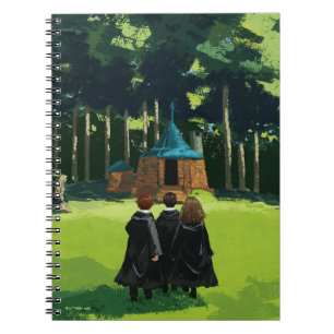 HARRY POTTER™, Ron und Hermione in Hagrids Hütte Notizblock