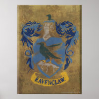 Harry Potter | Rustikales Ravenclaw-Gemälde