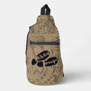 Harry Potter   SCHABERNACK ERLEDIGT™ Kartenfußspur Crossbody Bag