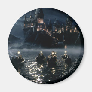 Harry Potter Schloss   Ankunft in Hogwarts Magnet