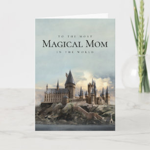 Harry Potter Schloss Hogwarts Muttertag Karte