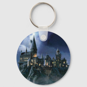 Harry-Potter-Schloss   Mondbeschienenes Hogwarts Schlüsselanhänger