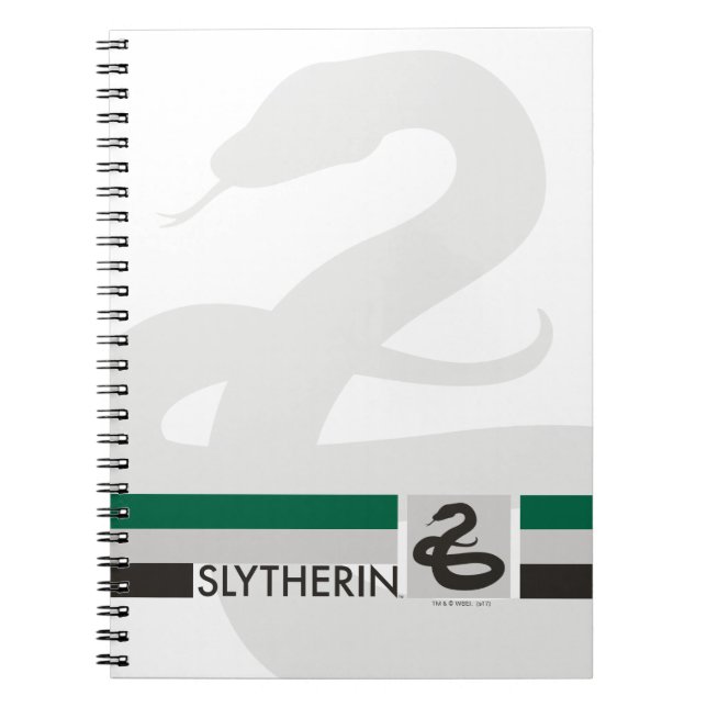Harry Potter | Slytherin House Pride Graphic Notizblock (Vorderseite)
