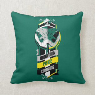 Harry Potter   SLYTHERIN™ House Tracks Sigil Kissen