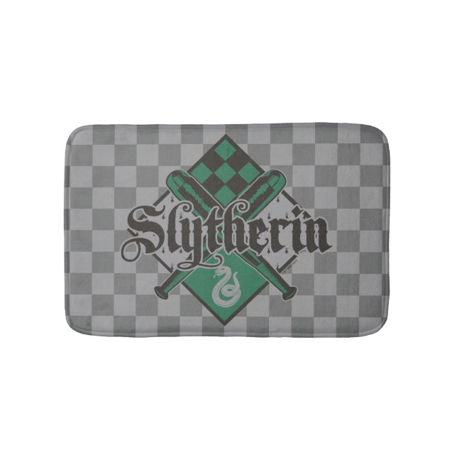 Harry Potter Slytherin | QUIDDITCH™ Crest Badematte (Vorderseite)