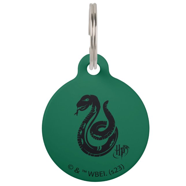 Harry Potter | Slytherin Snake Icon Haustiermarke (Vorderseite)