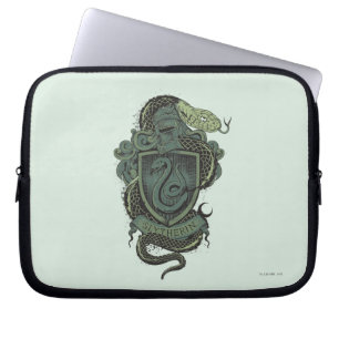 Harry Potter   Slytherin-Wappen Laptopschutzhülle