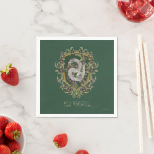 HARRY POTTER™ SLYTHERIN™ Wappen Serviette