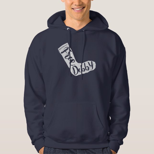 Harry Potter | Socken Typografie "Free Dobby" Hoodie (Vorderseite)