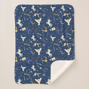 HARRY POTTER™ Sommer-Sonnenwende-Icon-Muster Sherpadecke
