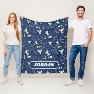 HARRY POTTER™ Sommersonnenwende-Icon-Muster Fleecedecke