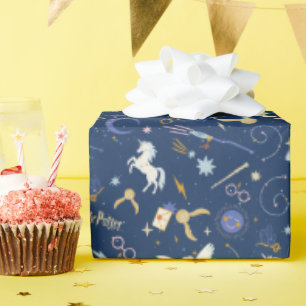 HARRY POTTER™ Sommersonnenwende-Icon-Muster Geschenkpapier